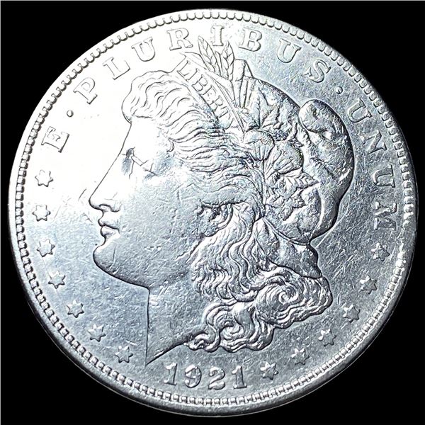 1921 Silver Morgan Dollar NEARLY UNCIRCULATED
