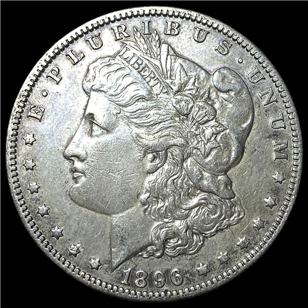1896-O Silver Morgan Dollar NEARLY  UNCIRCULATED