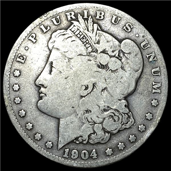 1904-S Silver Morgan Dollar NICELY CIRCULATED