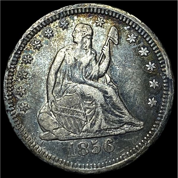 1856 Seated Liberty Quarter NEARLY  UNCIRCULATED