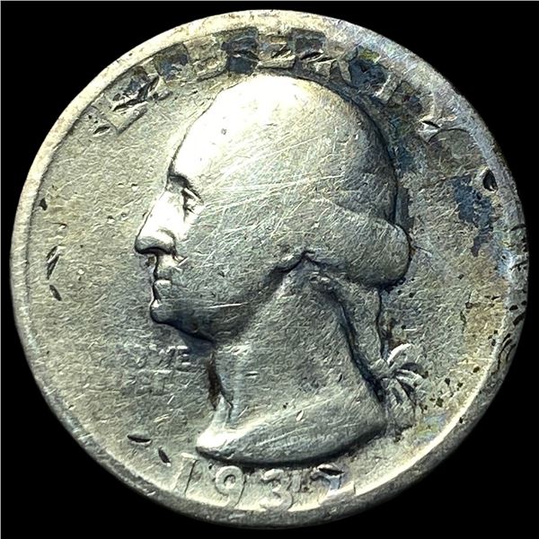 1934-D Silver Washington Quarter NICELY  CIRCULATED