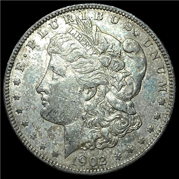 1902 Morgan Silver Dollar NEARLY UNCIRCULATED