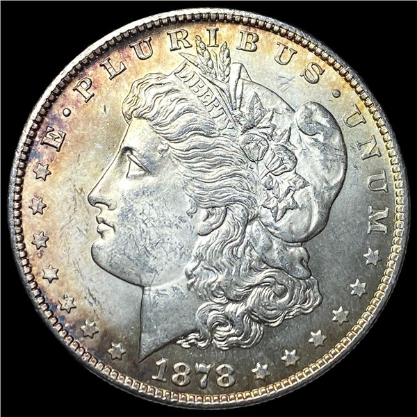 1878-S Silver Morgan Dollar CHOICE BU
