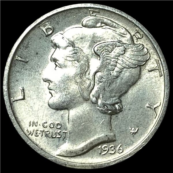 1936 Mercury Dime UNCIRCULATED