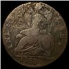 Image 2 : 1788 Connecticut Copper Coin NICELY  CIRCULATED