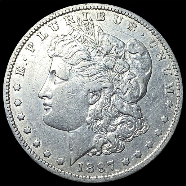1897-O Silver Morgan Dollar NEARLY  UNCIRCULATED