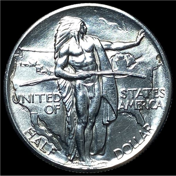 1926 Silver Oregon Trail Memorial Half Dollar  CLOSELY UNCIRCULATED