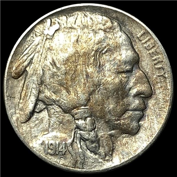 1914 Buffalo Nickel NEARLY UNCIRCULATED