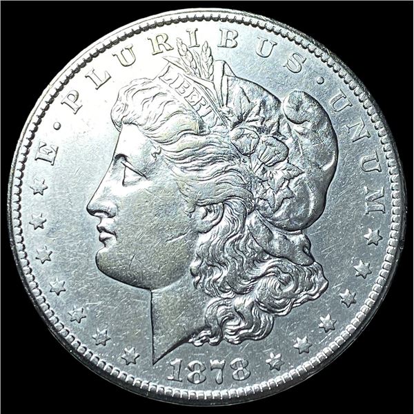 1878 Silver Morgan Dollar CLOSELY  UNCIRCULATED
