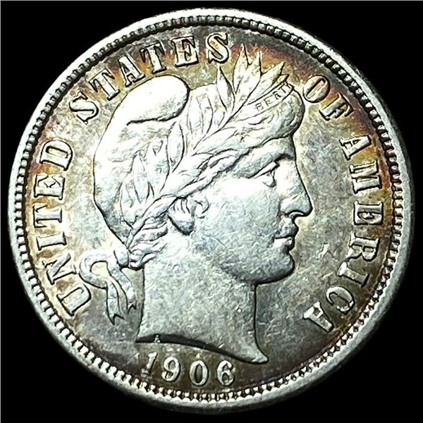 1906-D Silver Barber Dime CLOSELY  UNCIRCULATED