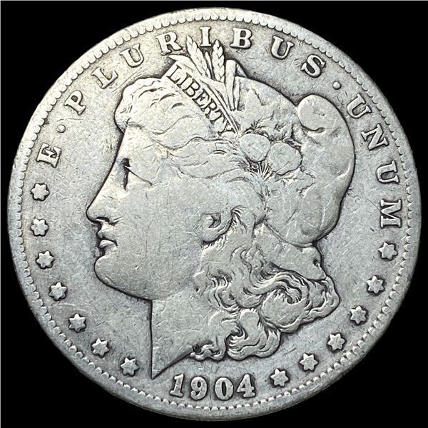 1904-S Silver Morgan Dollar LIGHTLY  CIRCULATED