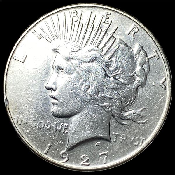 1927 Peace Silver Dollar NEARLY UNCIRCULATED