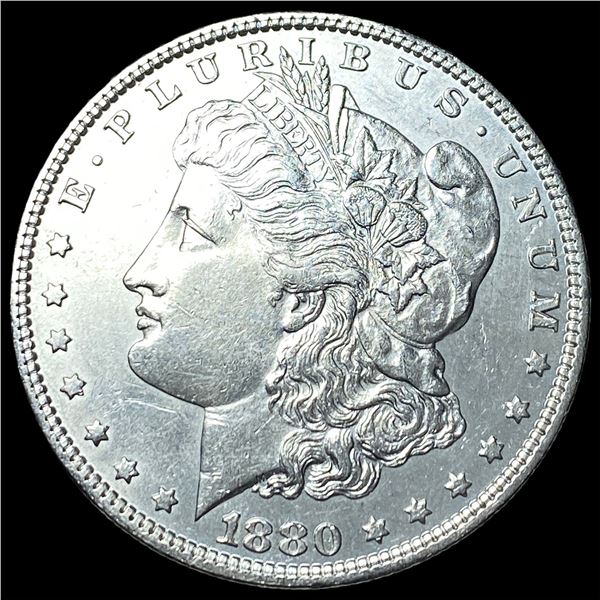 1880-S Silver Morgan Dollar CHOICE AU