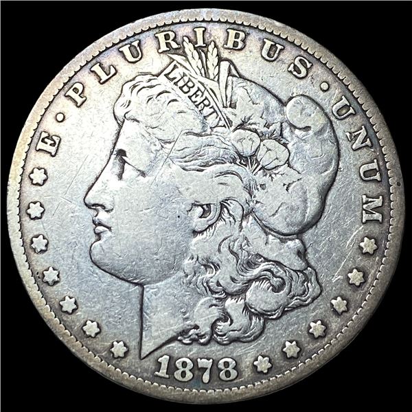 1878-CC Morgan Silver Dollar LIGHTLY  CIRCULATED