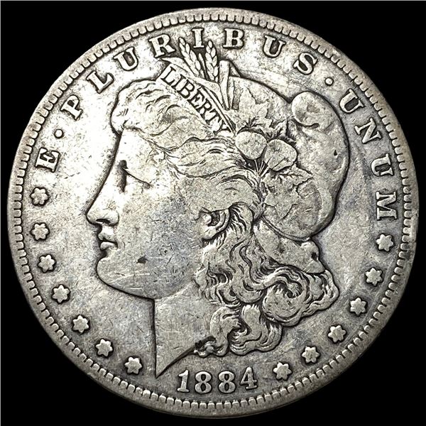 1884 Silver Morgan Dollar LIGHTLY CIRCULATED