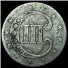 Image 2 : 1851 Silver Three-Cent Piece NICELY  CIRCULATED