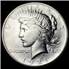 Image 1 : 1921 Silver Peace Dollar NEARLY UNCIRCULATED
