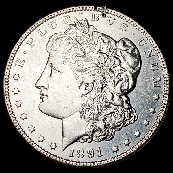 1891-CC Silver Morgan Dollar HIGH GRADE