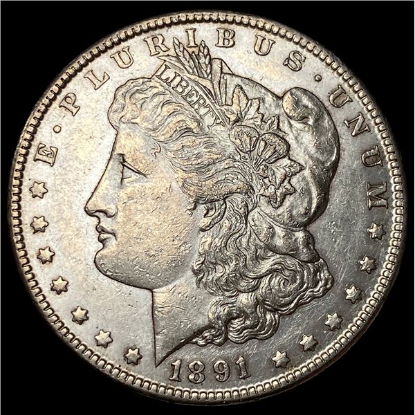 1891-CC Silver Morgan Dollar CLOSELY  UNCIRCULATED