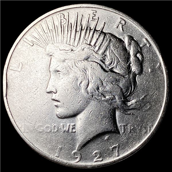 1927 Peace Silver Dollar NEARLY UNCIRCULATED