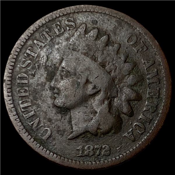 1873 Indian Head Cent NICELY CIRCULATED