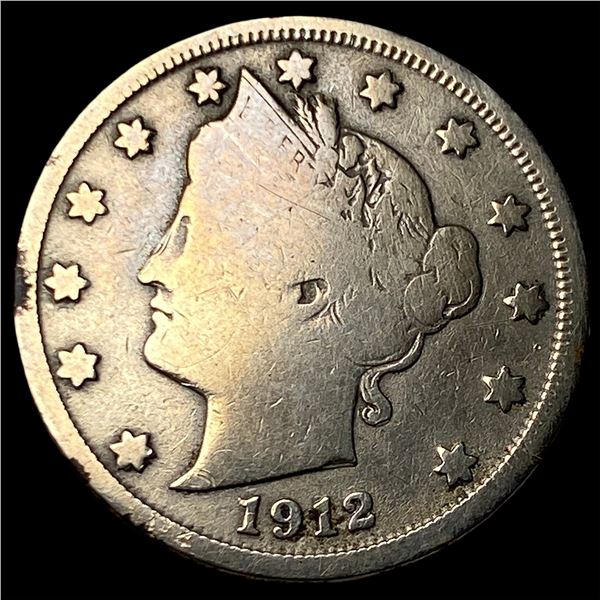 1912-D Liberty Head Nickel NICELY CIRCULATED