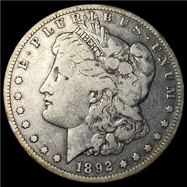 1892-S Morgan Silver Dollar LIGHTLY  CIRCULATED