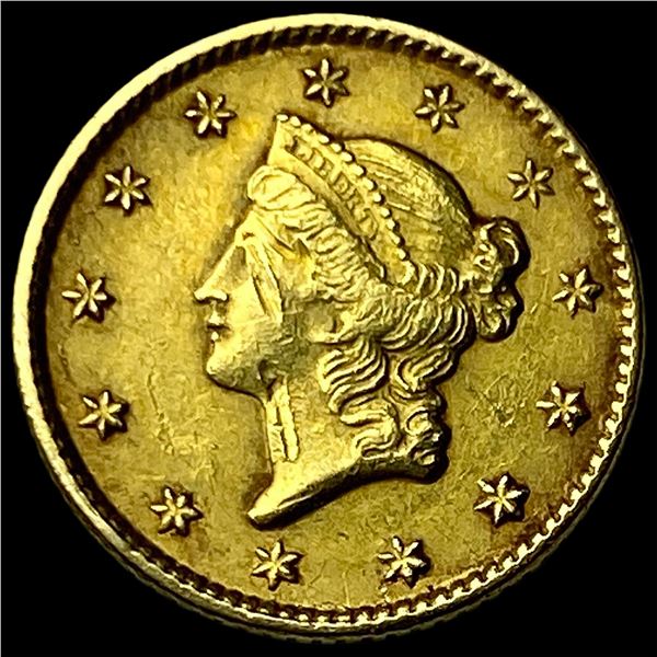 1851-C Gold $1 Liberty Head CLOSELY  UNCIRCULATED