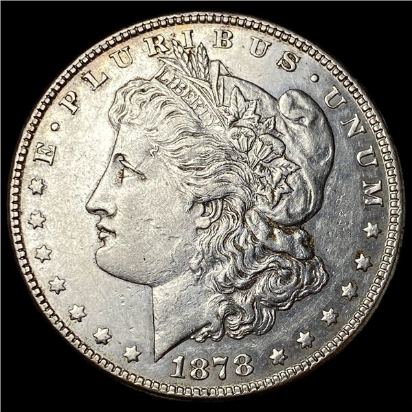 1878-S Silver Morgan Dollar NEARLY  UNCIRCULATED