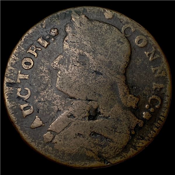 1787 Connecticut Copper Coin NICELY  CIRCULATED