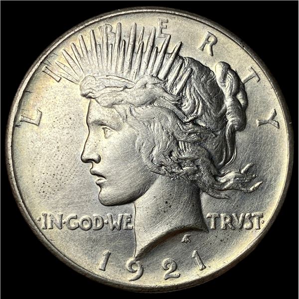 1921 Silver Peace Dollar CLOSELY UNCIRCULATED