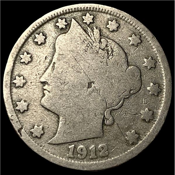 1912 Liberty Head Nickel NICELY CIRCULATED