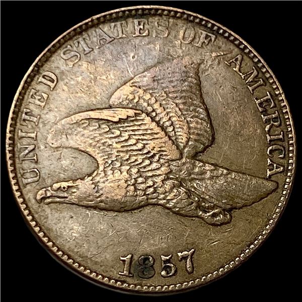 1857 Flying Eagle Cent CLOSELY UNCIRCULATED