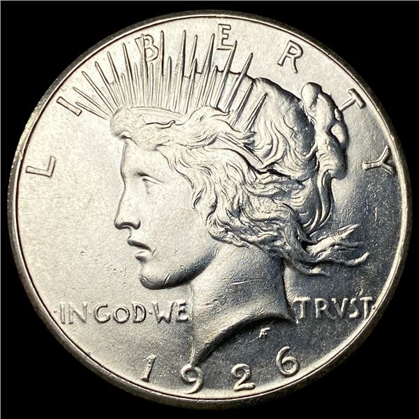 1926-S Silver Peace Dollar CHOICE BU