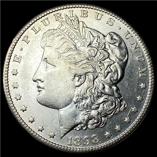 1898-S Silver Morgan Dollar CHOICE AU