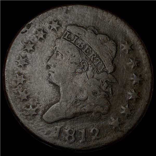 1812 Classic Head Large Cent LIGHTLY  CIRCULATED