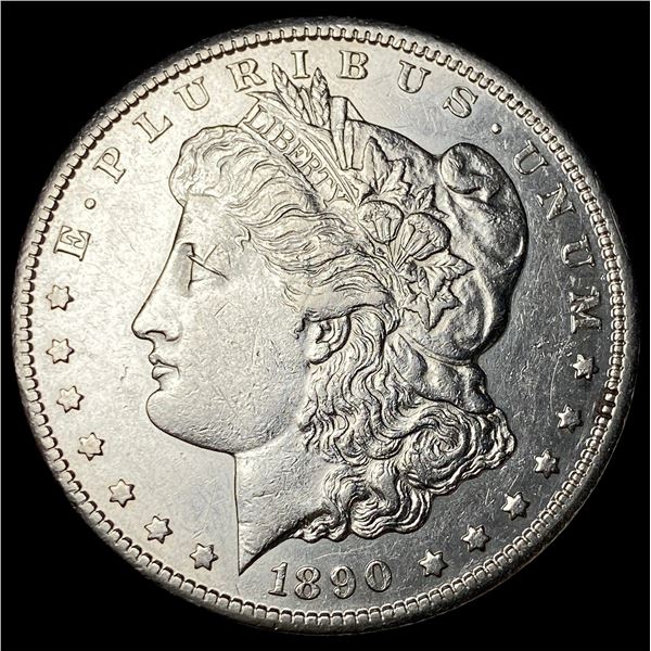 1890-CC Silver Morgan Dollar CHOICE AU