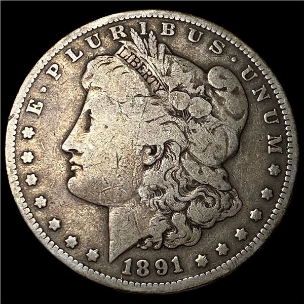 1891-O Morgan Silver Dollar NICELY CIRCULATED