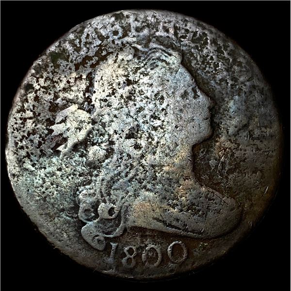 1800 Draped Bust Large Cent NICELY CIRCULATED