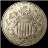 Image 1 : 1887 Shield Nickel CLOSELY UNCIRCULATED