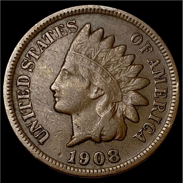 1908-S Indian Head Cent CLOSELY UNCIRCULATED