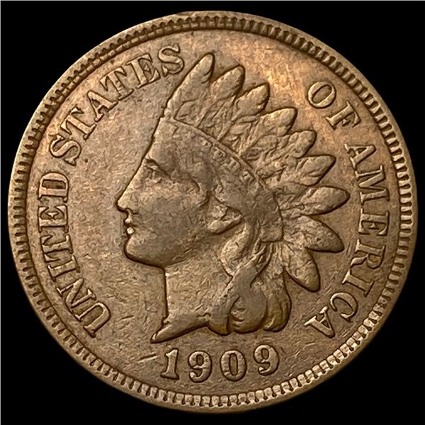 1909 Indian Head Cent NEARLY UNCIRCULATED
