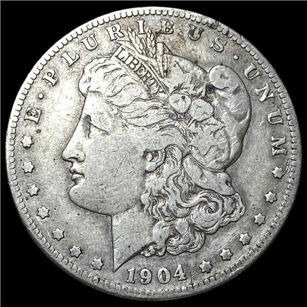 1904-S Silver Morgan Dollar NICELY CIRCULATED