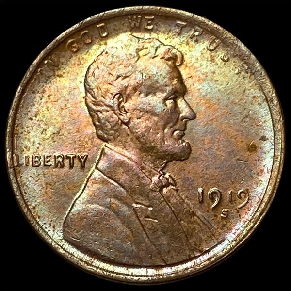 1919-S Lincoln Wheat Cent CHOICE BU