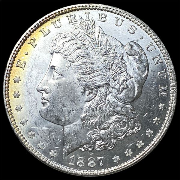 1887 Morgan Silver Dollar CHOICE BU
