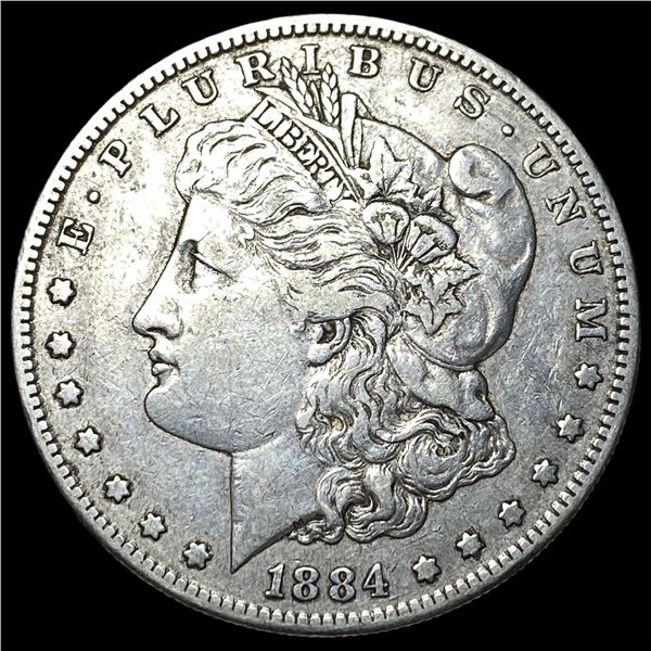 1884-S Silver Morgan Dollar NEARLY  UNCIRCULATED