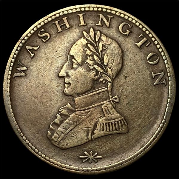 1791 Washington Cent Large Eagle Reverse  CHOICE AU