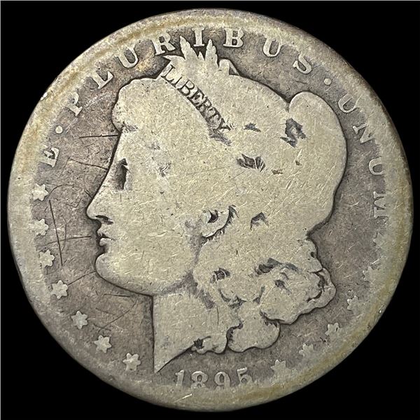 1895-S Silver Morgan Dollar NICELY CIRCULATED