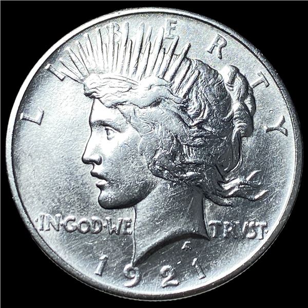 1921 Silver Peace Dollar CLOSELY UNCIRCULATED