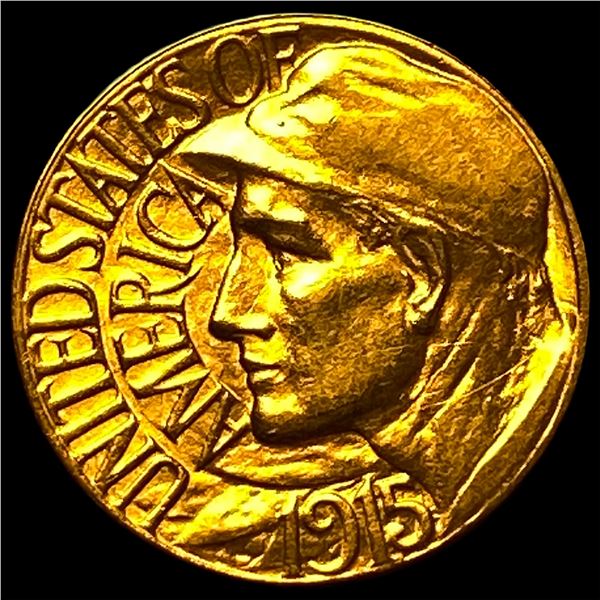 1915-S Gold $1 Panama-Pacific Exposition  CLOSELY UNCIRCULATED